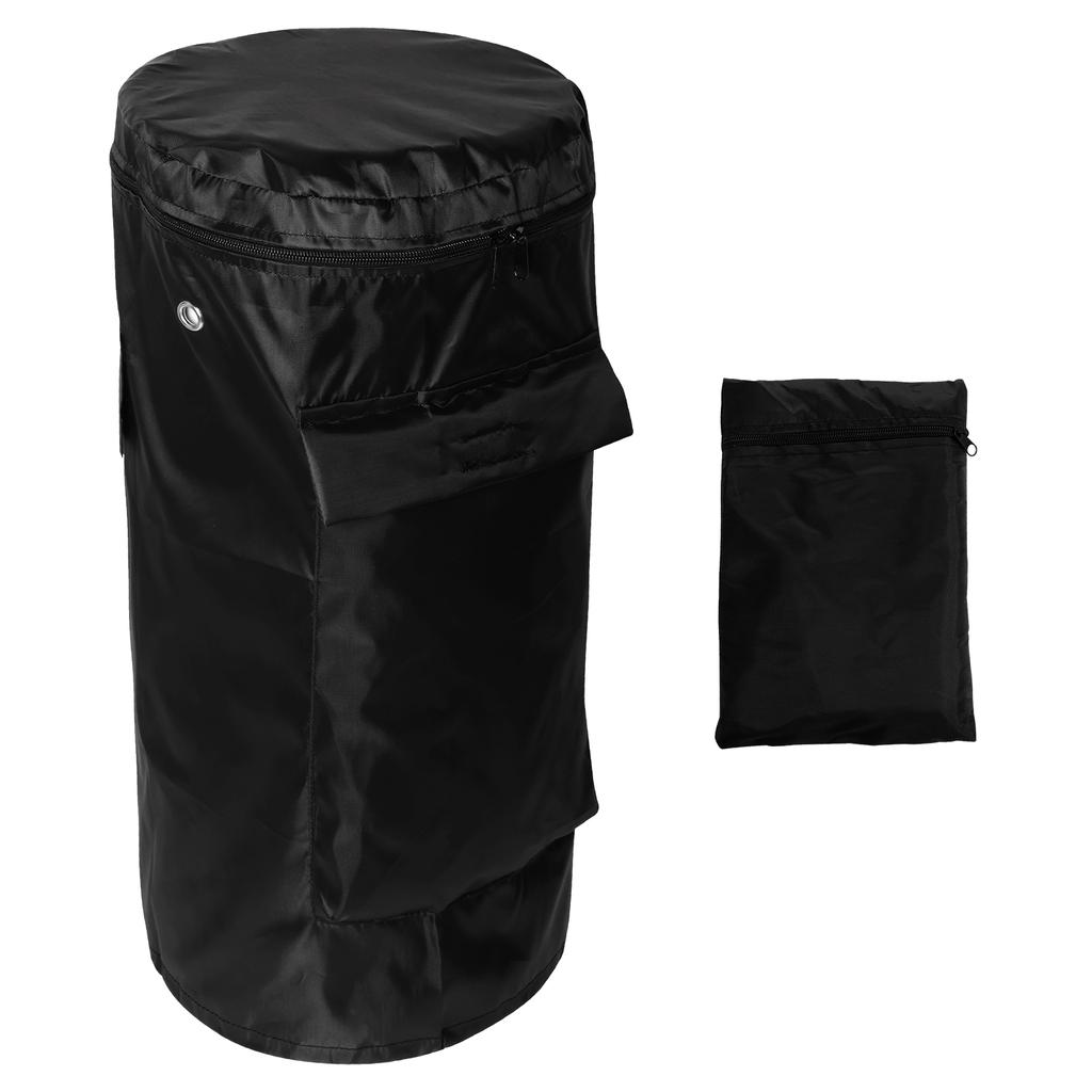 Oxford Cloth Propane Gas Outdoor Water-proof Propane Tank Dustproof Gas Bottles Cover with Ventilation Port for Outdoor Barbecue