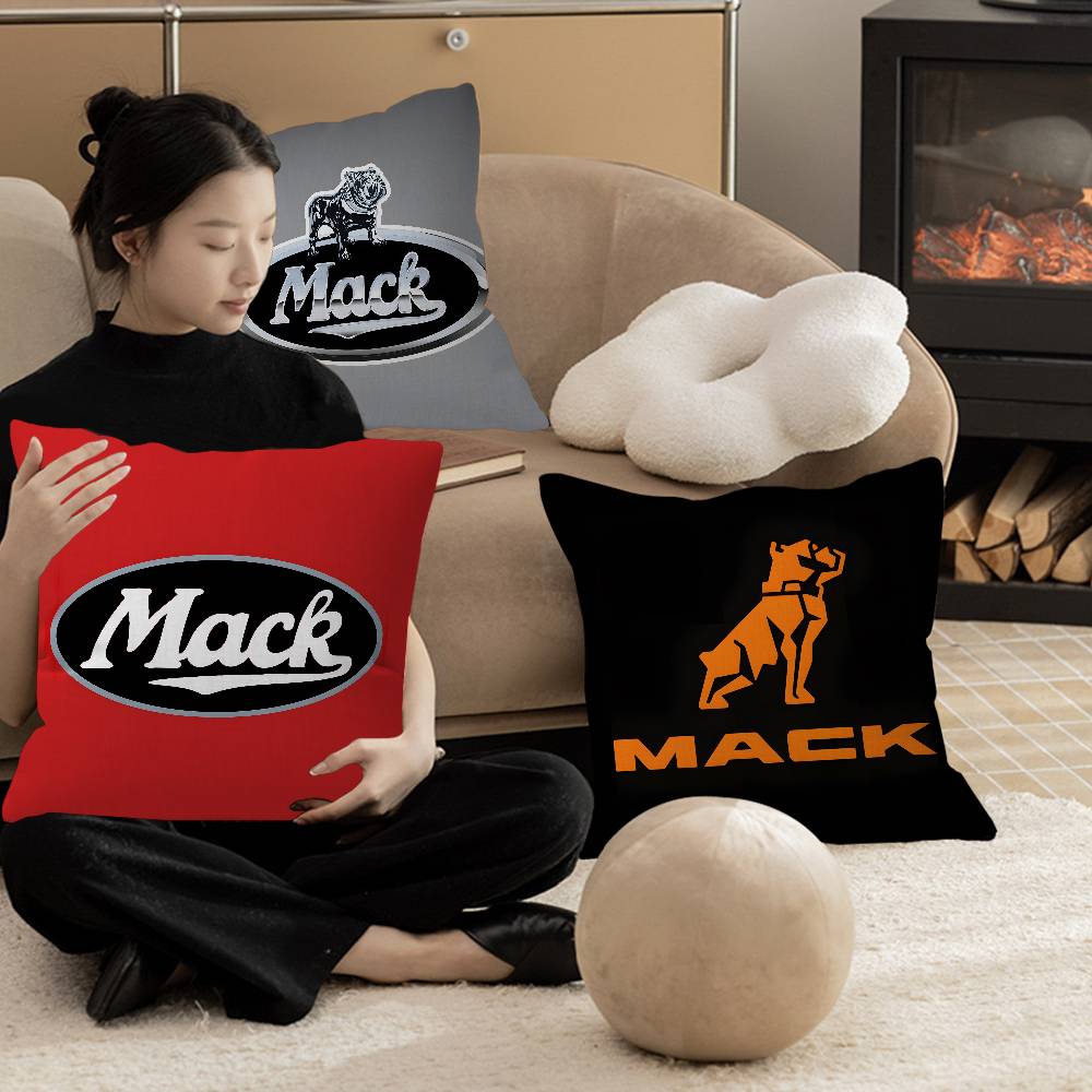 T-Truck Car M-MACKs Logo Pillow Anime Pillow Sofa Bed Head Pillow Cover Cushion Cover 45x45 cm Fashion