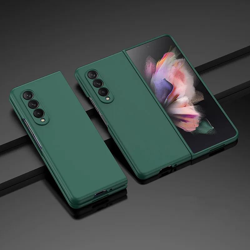 Plain PC Protection Cover Case for Samsung Galaxy Z Fold7 Fold4 fold6 Fold 7 6 4 5 5G fold5 Fold3 fold2 Fold 3 2 Phone Bag Coque