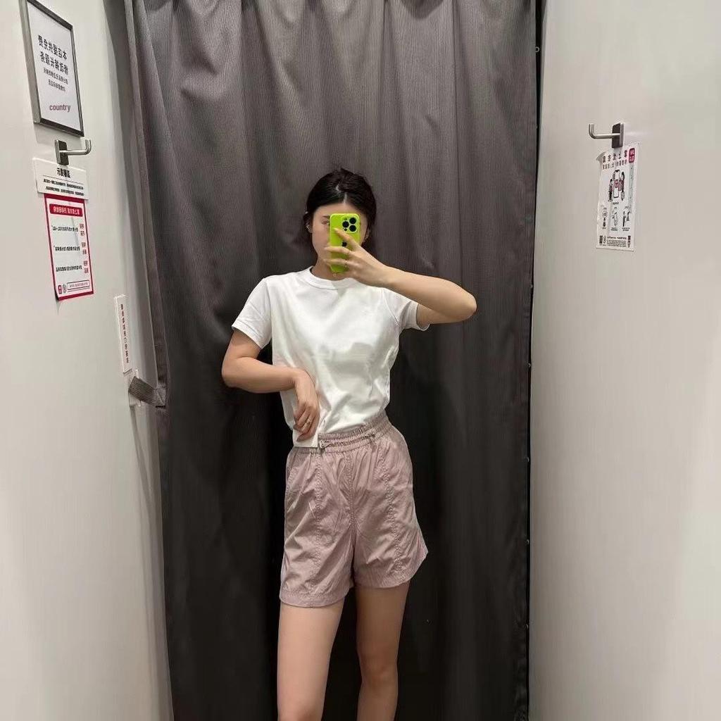 Women's Quick-Dry Summer Casual Shorts - Comfortable, Sporty, Mid-Length, Sweat-Wicking, Lightweight Five-Point Design 466384