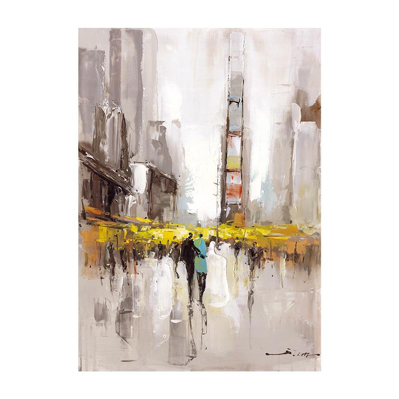 

Абстрактная картина на холсте Пара под красным зонтиком Эйфелева башня Фон настенное искусство Домашний декор 20x30cm