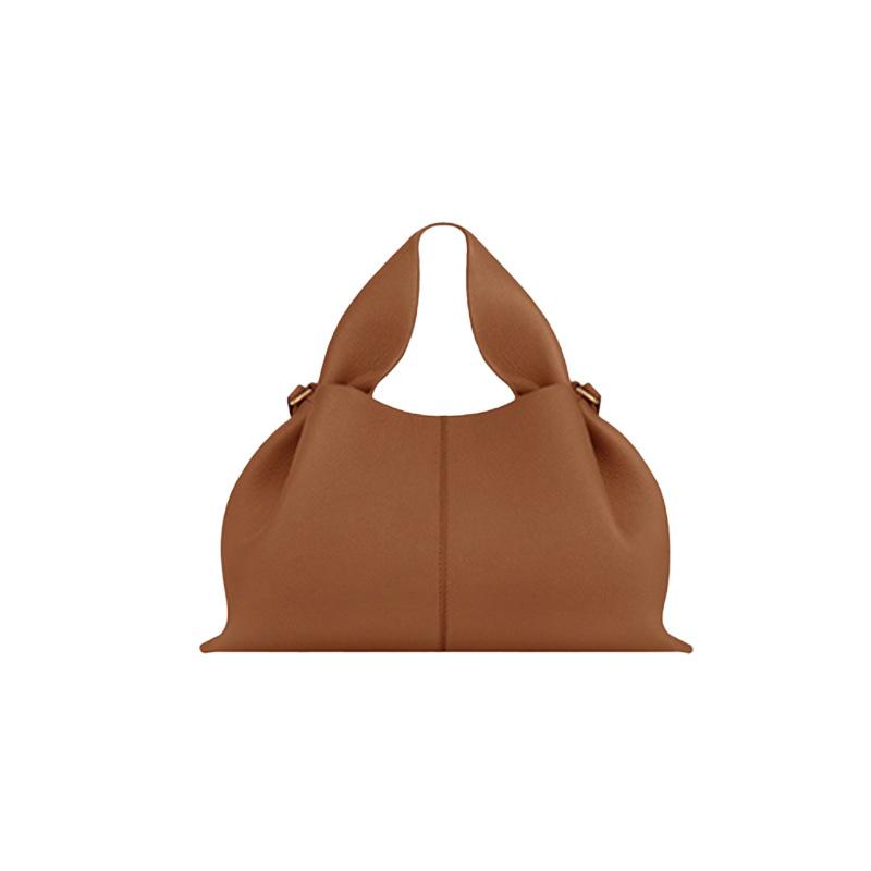 Trendy Wolkenleer Hobo Schoudertas voor Dames Mode Knödel Crossbody Portemonnee Dames Handtas
