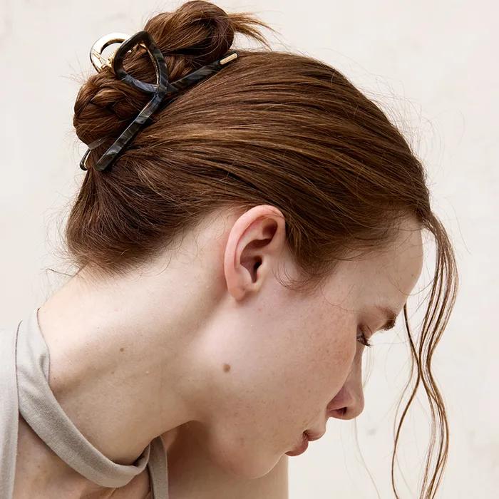 Ash daily twist hair claw clip_4 colors