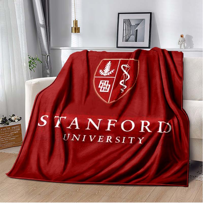 YALE HARVARD Cornell University Stanford University West Point MIT Throw Blanket, Soft Flannel Blanket,Fan Gift