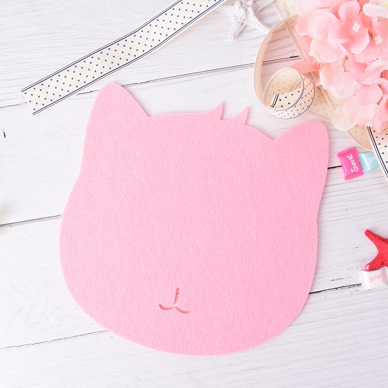 cat shape dust-proof mouse pad mat felts mousepad for computer laptop PB cat shape dust-proof mouse pad mat felts mousepad for computer laptop PB