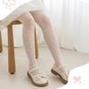 Summer Fashion Girls Tights Nylon Breathable Mesh White Black Children Princess Pantyhose Elasticity Leggings For 3-12Y