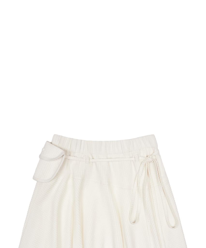 Love Is True Gt Pocket Midi Skirt(Ivory)