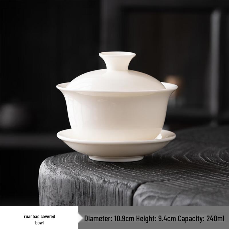 Guochao Ceramic Gaiwan Tea Bowl