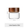 Food Grade Sealed Glass Storage Jar for Tea, Coffee & More