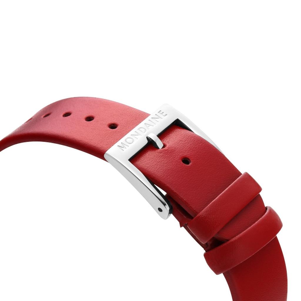 [Mondaine] MSE.30210.LC Railway Evo2 Date Women's Leather Watch