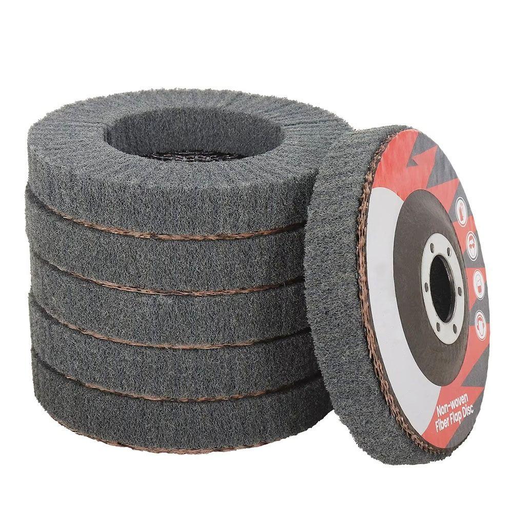 1Pcs New Nylon Fiber Polishing Wheel 800 Grits 4 Inch 100mm Polishing Disc Buffing Wheel For Wood Metal Buffing