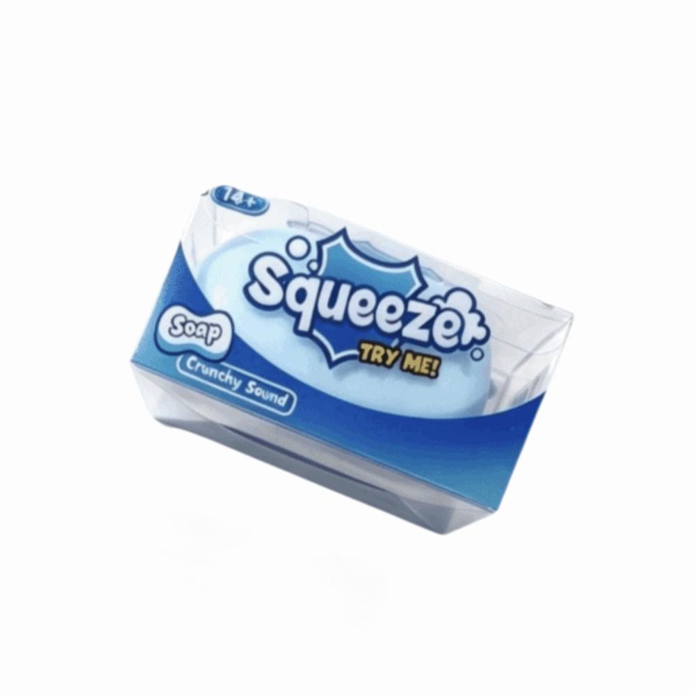 Slow Rising Crunchy Soap Ball Realistic Soap Soap Squishy Toy Funny Soap Squeeze Ball Office
