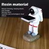 Watch Display Stand Resin Figurine Holder Tray for Watch Jewelry Storage and Home Desk Decoration Spaceman