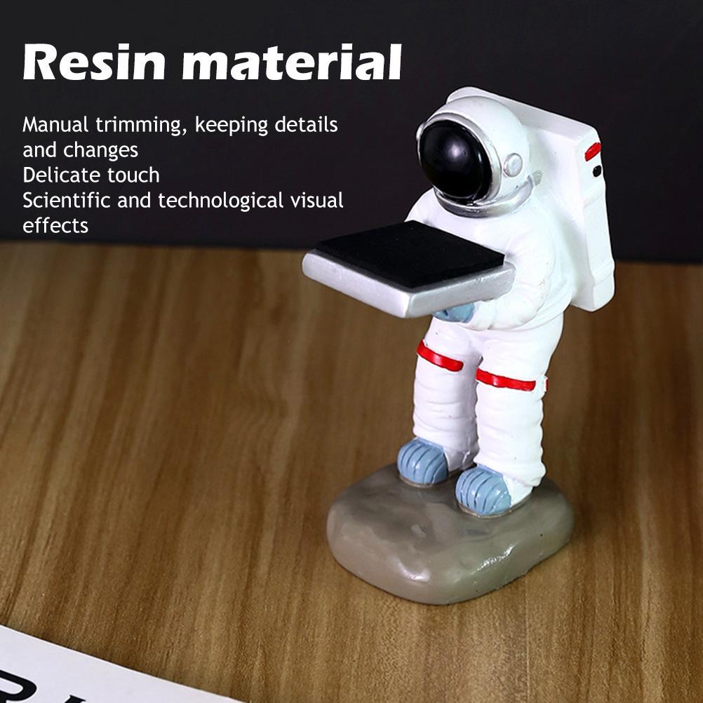 Watch Display Stand Resin Figurine Holder Tray for Watch Jewelry Storage and Home Desk Decoration Spaceman