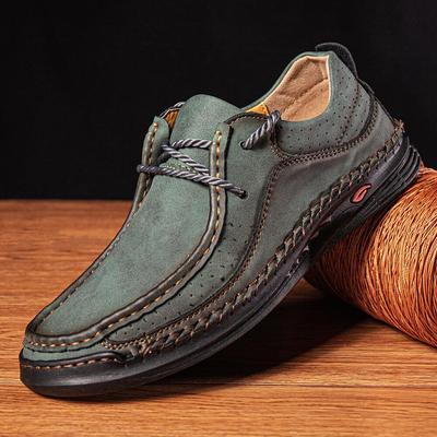 Scarpe casual in pelle fatte a mano Scarpe da guida comode da uomo Mocassini in pelle morbida Scarpe da uomo Mocassini Scarpe da lavorazione