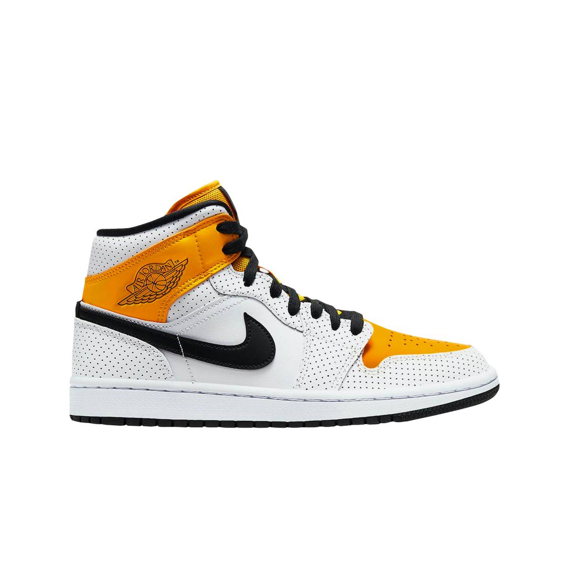 

(w) Jordan 1 Mid Laser Orange Perforated 260