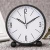 Stylish Silent Metal Alarm Clock for Students' Desks & Nightstands, Perfect for Living Room or Bedroom.