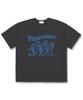 Wibelibellyu Tigers Oversized Short Sleeve T-Shirt Dark Gray