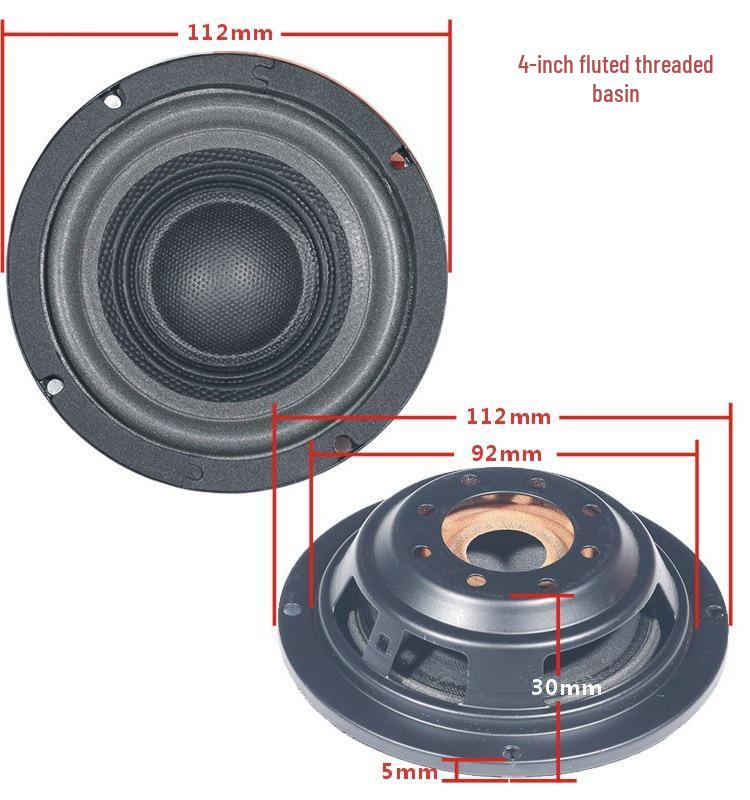 5, 6, 8, 10-Inch Passive Radiator Speaker Bass Diaphragm Vibration Plate