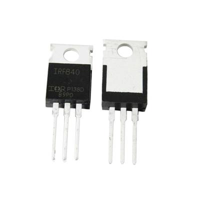 10 יחידות IRF840 IRF840PBF כוח MOSFET N-channel 8A 500V TO-220 IR IRF 840 N-CH טרנזיסטור אפקט שדה TO220