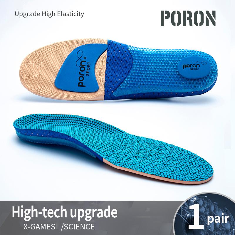 Silicone Orthopedic Sport Insoles for Men Women Arch Support Shock Absorption Shoes Pad Outdoor Feet Care Sneakers Sole Insoles