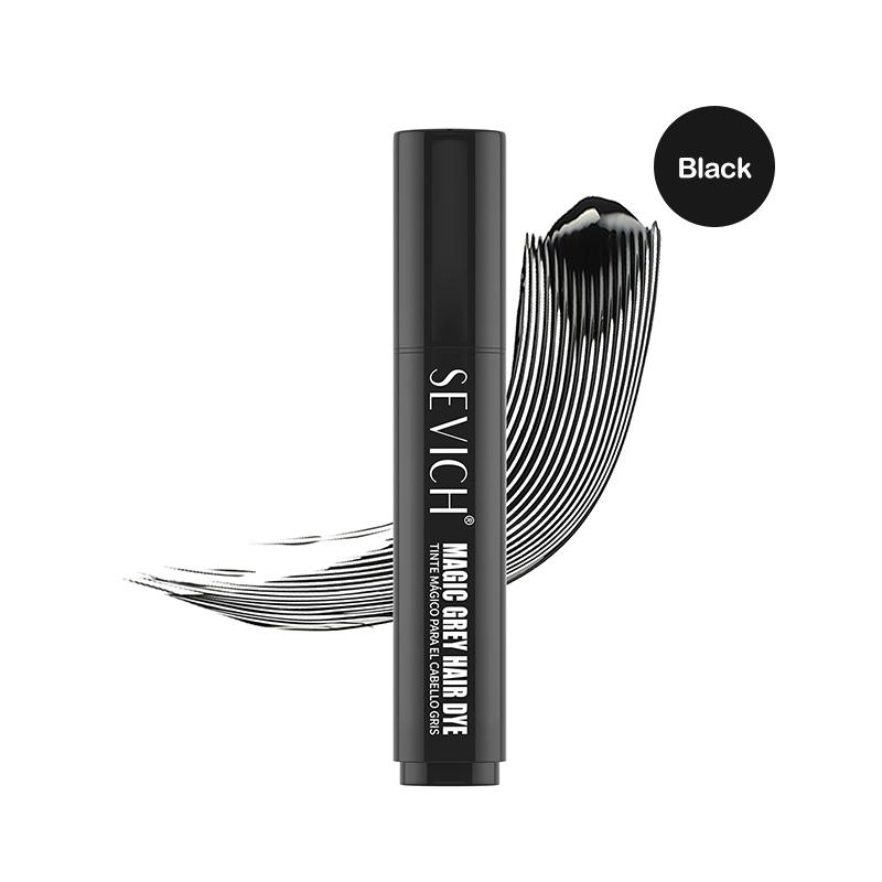 Haarfärbestift SEVICH 4 Farben Haaransatz-Auffrischung Schwarz Braun Haarfarbstift Einweg-Haarfärbecreme Pinsel Haar-Concealer 20ml