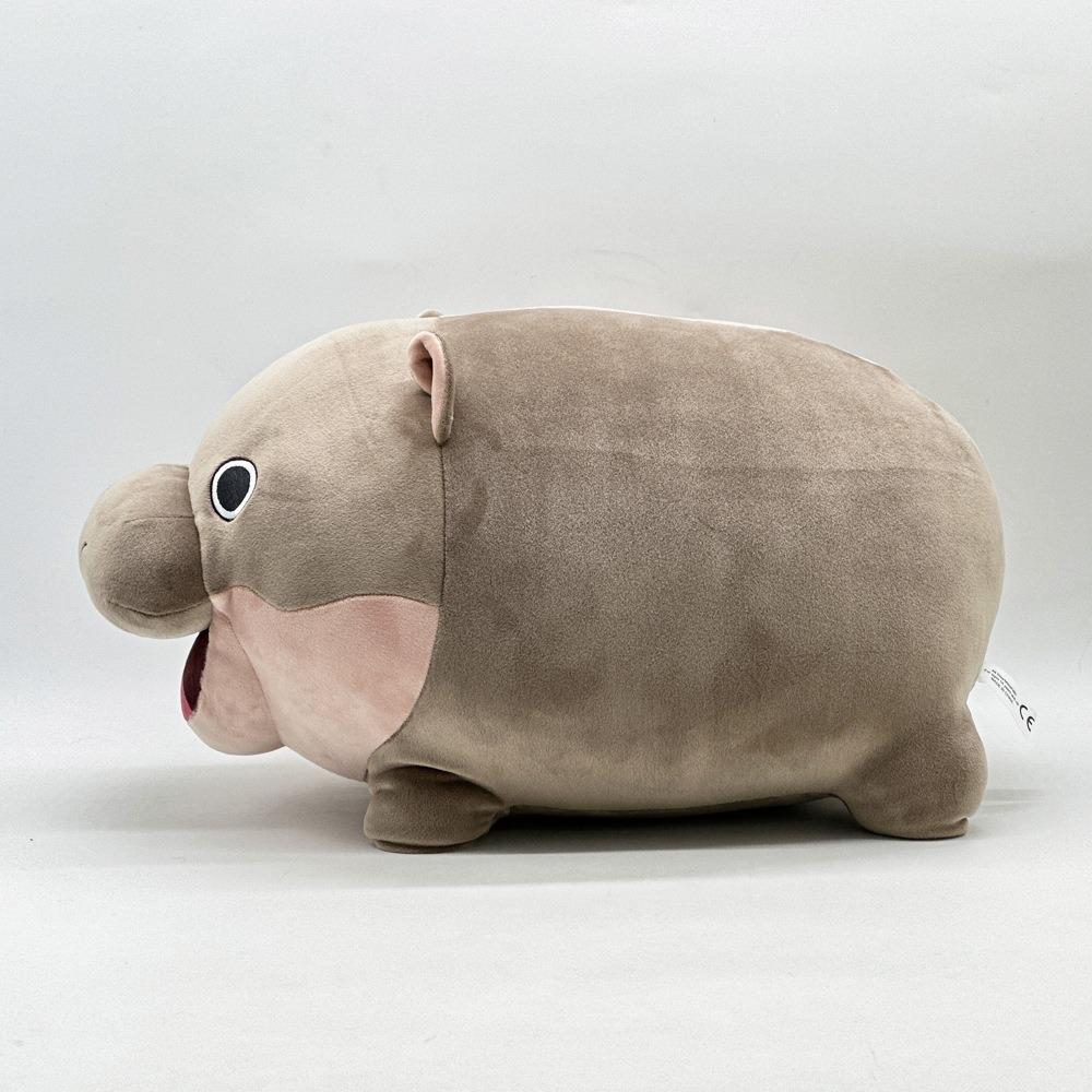 Hugable Moo Deng Plush Toys Kawaii Animal Pillow New Moo Deng Hippo Plush  Home Toy Decoration