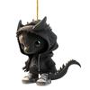 Cute Cartoon Dragon Statue Ornaments Acrylic Pendant Holiday Decoration Pendants Car Pendants Interior Decorations