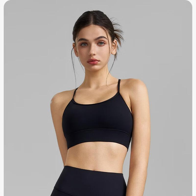 

WEZHO Women s Stylish Strappy Sports Bra Yoga Tank