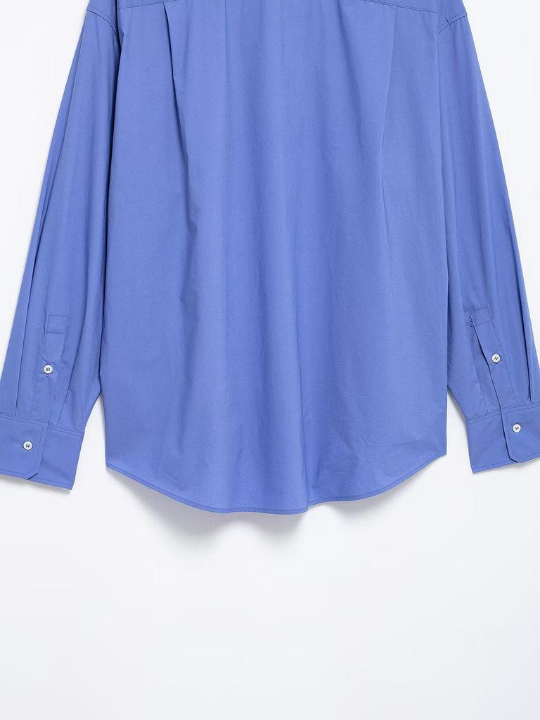 2025 Spring Women's European & American Style Loose Poplin Long Sleeve Shirt