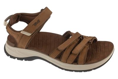 W Tirra Sport Leather Sandals, Womens Brown Sandals