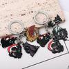 Anime Solo Leveling Character Keychain Pendant Sung Jin Woo Cosplay Props Fans Gift Jewelry