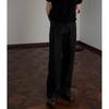 Old Money Style High Waist Loose Wide Leg Straight Casual Suit Trousers For Men And Women