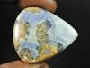 49Cts. AAA Natural Maligano Jasper Oval Semi Precious Gemstone 32X35X05 MM SK-817