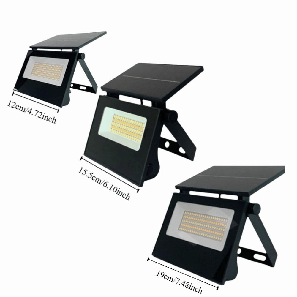 Auto on/Off Solar Garden Floodlight Foldable Design Foldable Wall Lamp Garden LED  Courtyard Wall