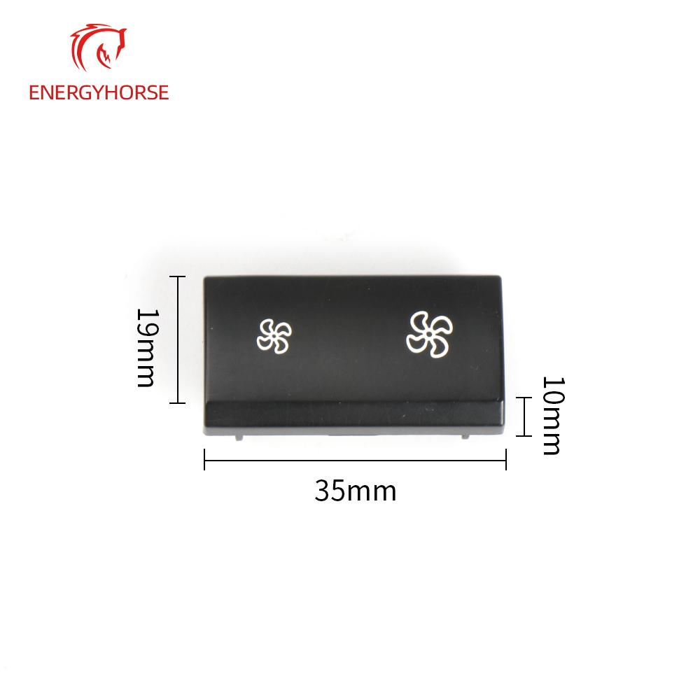Auto-Klimaanlagenknopf, Lüfterknopf, für BMW X5 E70, Luftzirkulationsabdeckung, Kälteschalterknopf, für BMW E71 E72