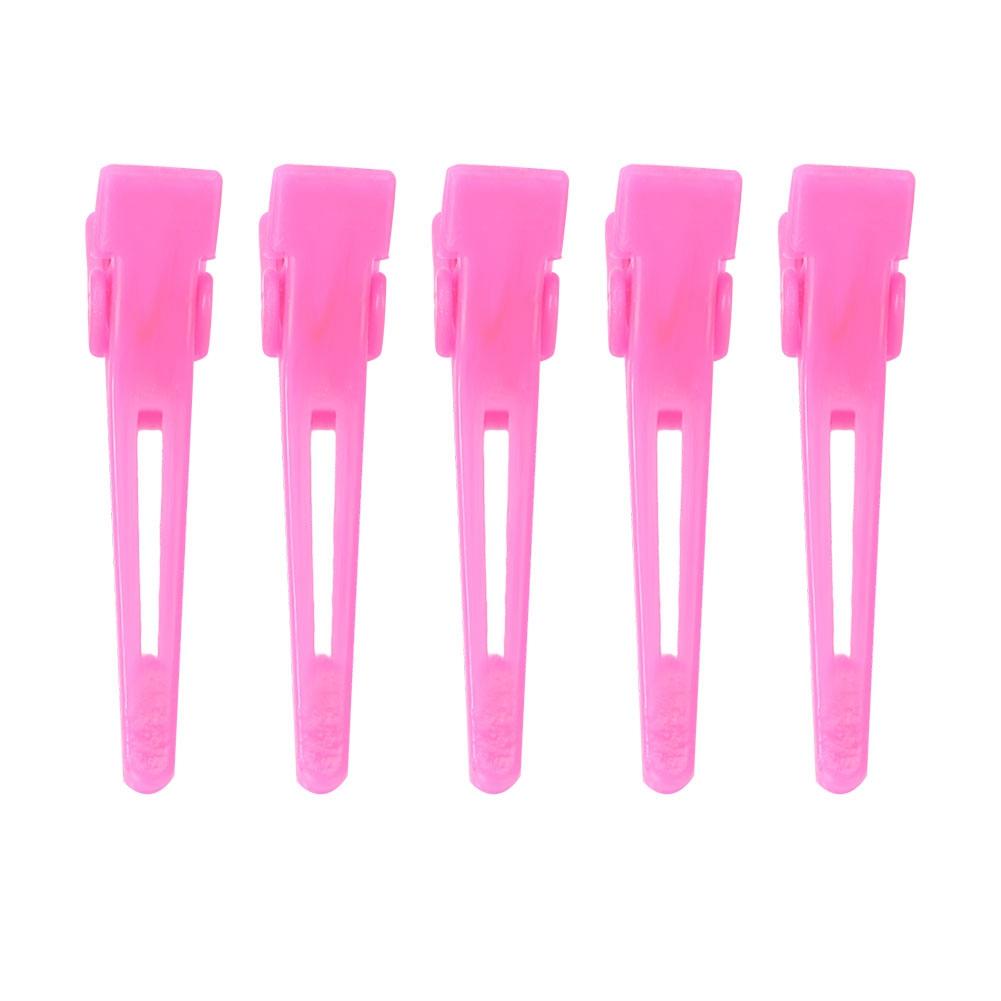 60Pcs/Pack Salon Hair Clip Colorful Barrette Hairpin for Hair Dyeing Haircut Styling