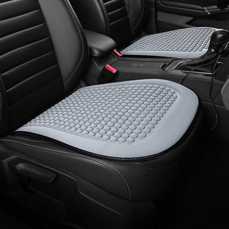 Breathable Ice Silk Car Seat Cushion - Universal Cool Pad for All Seasons
