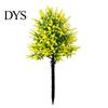 Lavender Plant For Home Artificial Topiary Ball Tree UV Resistant Fake Shrub Bushes with Retro Style Flowers Stake Realistic Plants for Wedding Patio