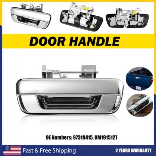 Rear Tailgate For Chrome Handle 2004-2012 GMC Canyon Colorado 97319415 Chevrolet