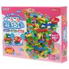 Ikeda Kogyosha Rolling Marble Coasters 402 Pieces [Blocks/Block Coasters/Educational Toy/402 Pieces/Base Plate Included] (402 Pieces)