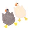 Kitchen Cleaning Cloths Cute Duck Soft Hand Towel Cartoon Absorbent Hanging Coral Fleece Wipe Clean Cloth Kids Hand Towels