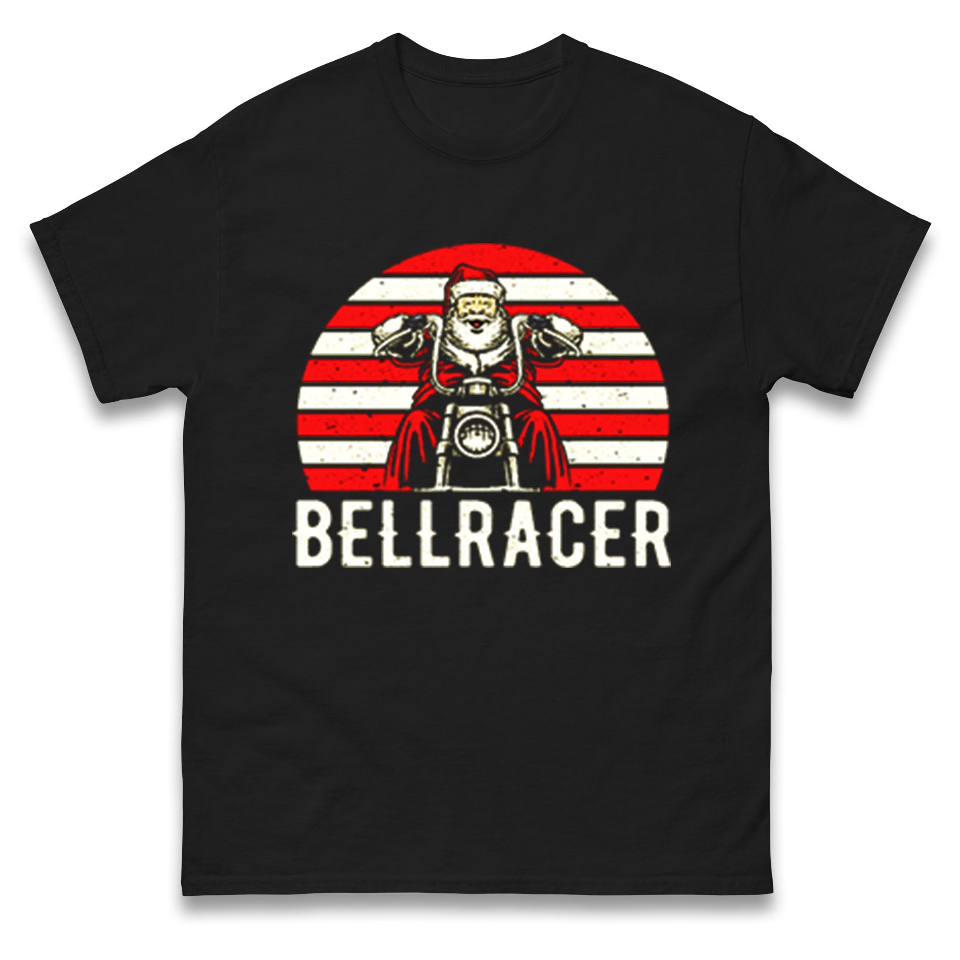 

Bell Racer Christmas Mens T Shirt Womens Tops Teess 3XL