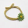 Korean Daisy Hair Scrunchie & Bracelet Dual-Use Accessory