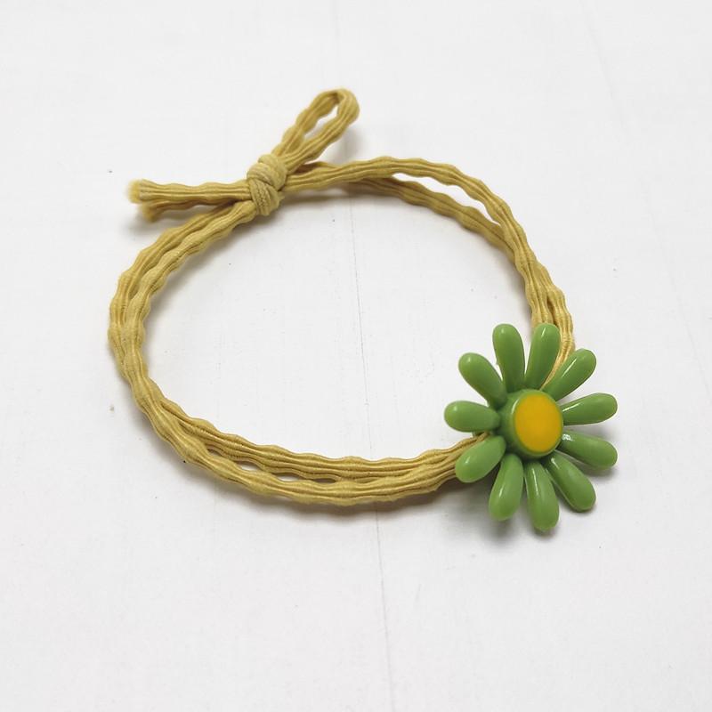 Korean Daisy Hair Scrunchie & Bracelet Dual-Use Accessory