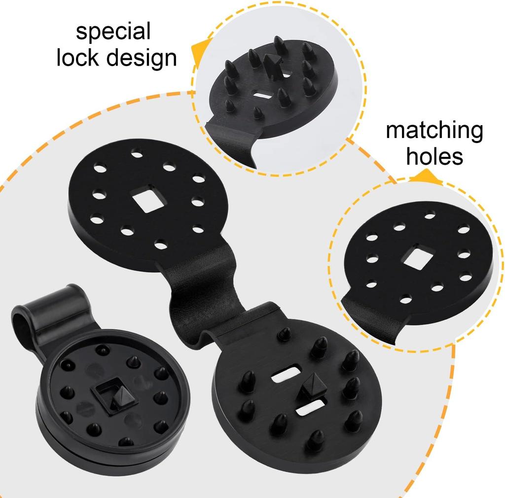 10-100pcs Sun Shade Net Clip Sunshade Net Fixing Clip Greenhouse Shade Cloth Fabric Fix Clamp Plastic Grommet Fence Netting Hook