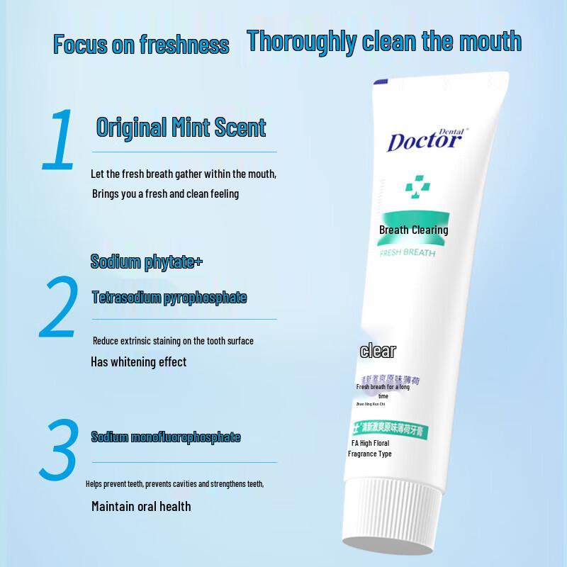 Dr. Oral Whitening & Care Toothpaste Set