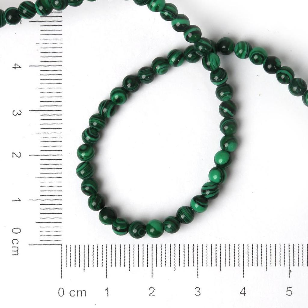 Malachite Round Beads Handmade DIY Bracelet & Necklace Jewelry Accessories