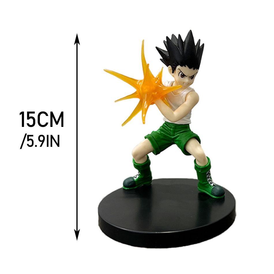 Hunter X Hunter GON FREECSS Figuras de Anime Killua Zoldyck Figura de Acción Kurapika Figura Modelo Coleccionable Decoración de Habitación de Adulto Juguetes