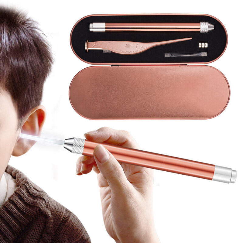 LED Earpick Tweezers Set Earwax Remover Earwax Remover DD-13235